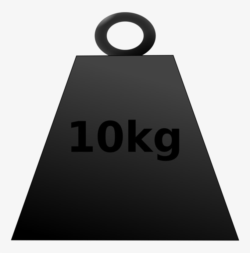 Weight Training Computer Icons Measuring Scales Mass - 10 Kg Weight, transparent png #3915695