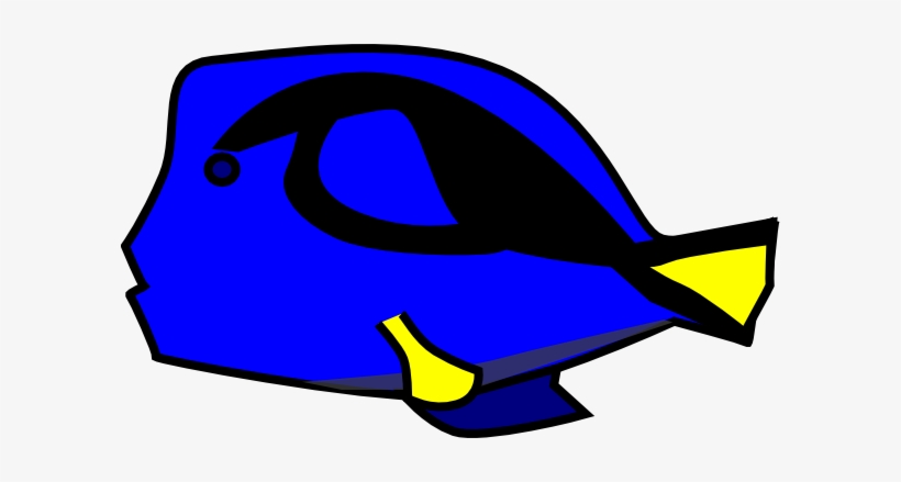 Blue Tang 2 Clip Art - Blue Tang Clip Art, transparent png #3915748