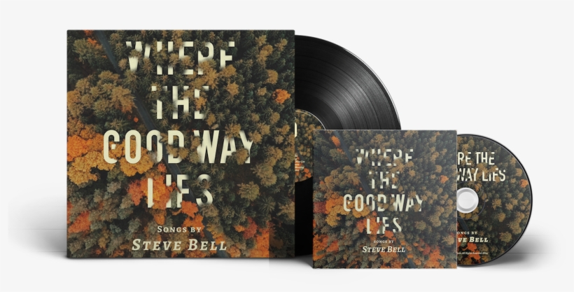 Where The Good Way Lies Cd And Lp Bundle - Vinyl Record Cover Mockup For Jazz, transparent png #3916141