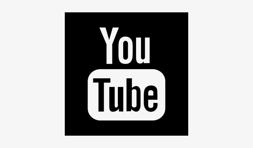 Youtube Logo In A Square Vector Youtube Logo Black Free Transparent Png Download Pngkey