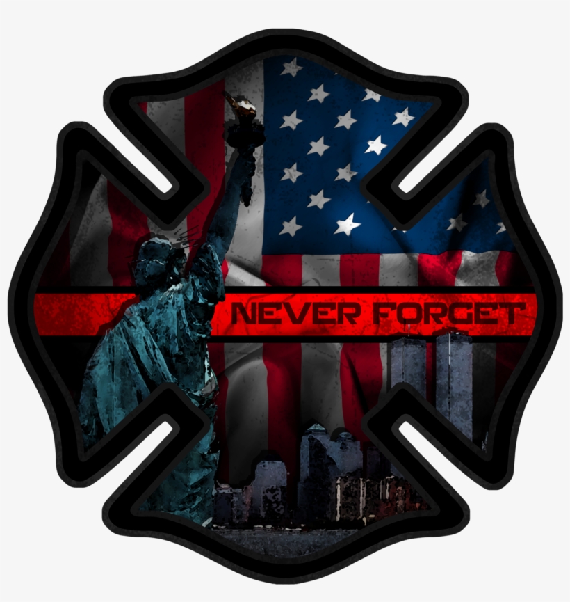 343 Never Forget Maltese Decal - Maryville Fire Department Logo, transparent png #3916394