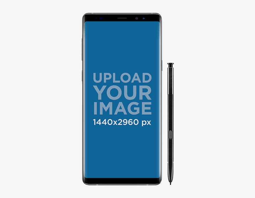 This Samsung Galaxy Note9 Png Template Is The Perfect - Samsung Galaxy S9 Template, transparent png #3916528
