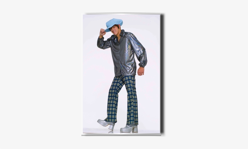 4-70â€™s Wacky Craz - 70s Disco Man Costume, transparent png #3916577
