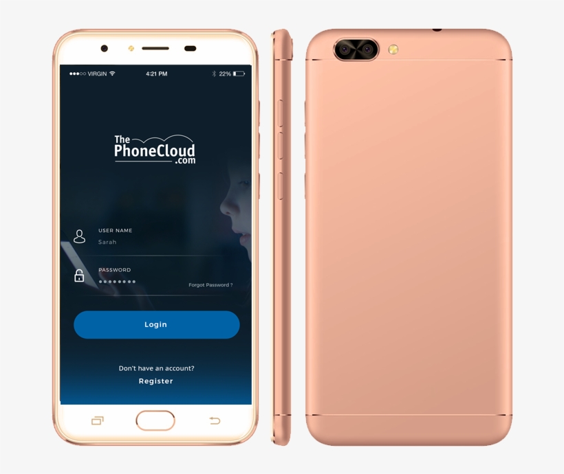 Px1 Phone For Kids In Gold - Mobile Phone, transparent png #3916764