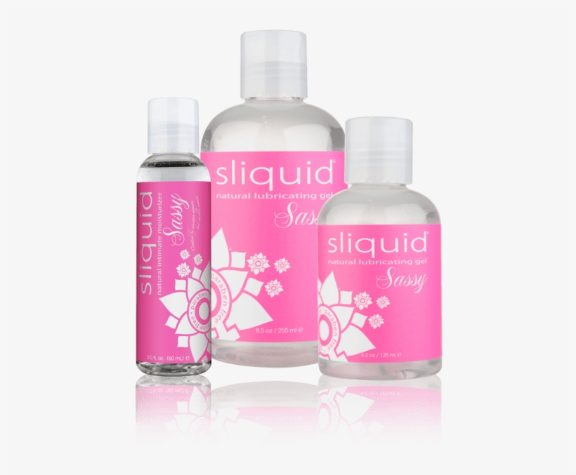 Sliquid Sassy Personal Lubricant Gel - Sliquid Natural Intimate Lubricant, H2o, transparent png #3916887