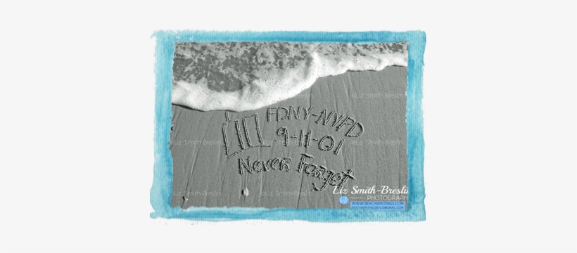 Fdny, Nypd Never Forget Twin Towers - Handwriting, transparent png #3917028