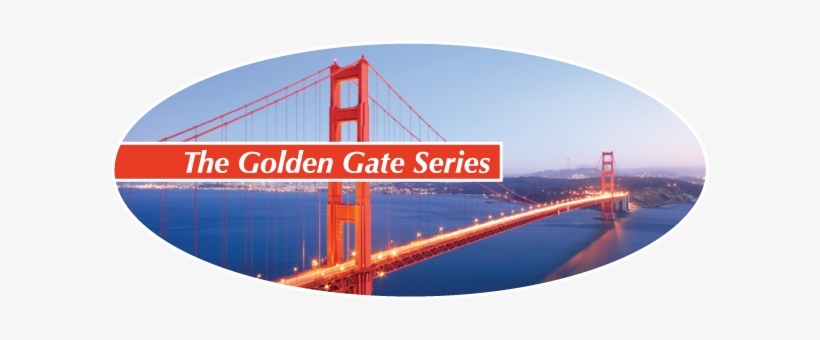 Golden Gate Series - Golden Gate Bridge, transparent png #3917106