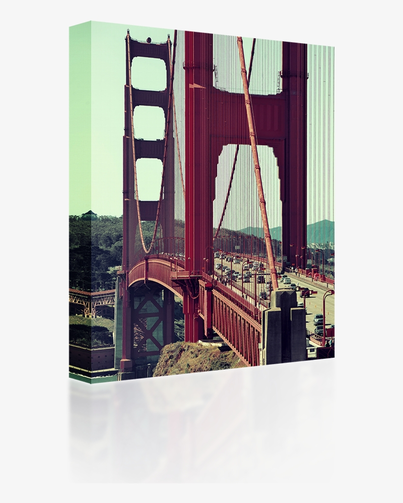 Golden Gate - Golden Gate Bridge, transparent png #3917282