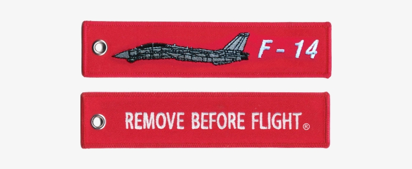 Free Shipping On All Us And Apo Orders Over $14 - F 14 Remove Before Flight Keychain, transparent png #3917895