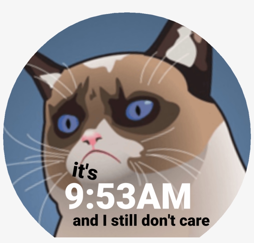 And I Still Don't Care Watch Face Preview, transparent png #3917951