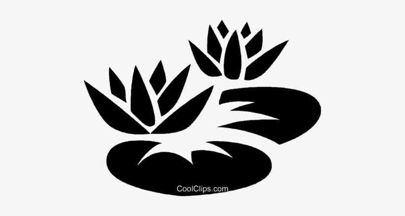 Lily Pads Royalty Free Vector Clip Art Illustration - Monet Acres Estates Ii, transparent png #3918064