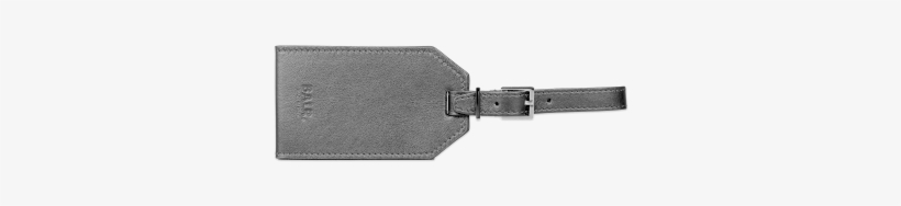 Leather Luggage Tag Front - Adressanhänger, transparent png #3918066
