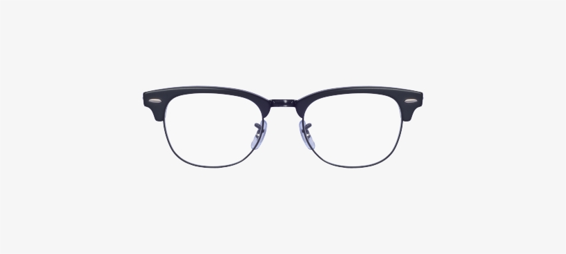 Ray Ban Half Frame Glasses Men's, transparent png #3918090