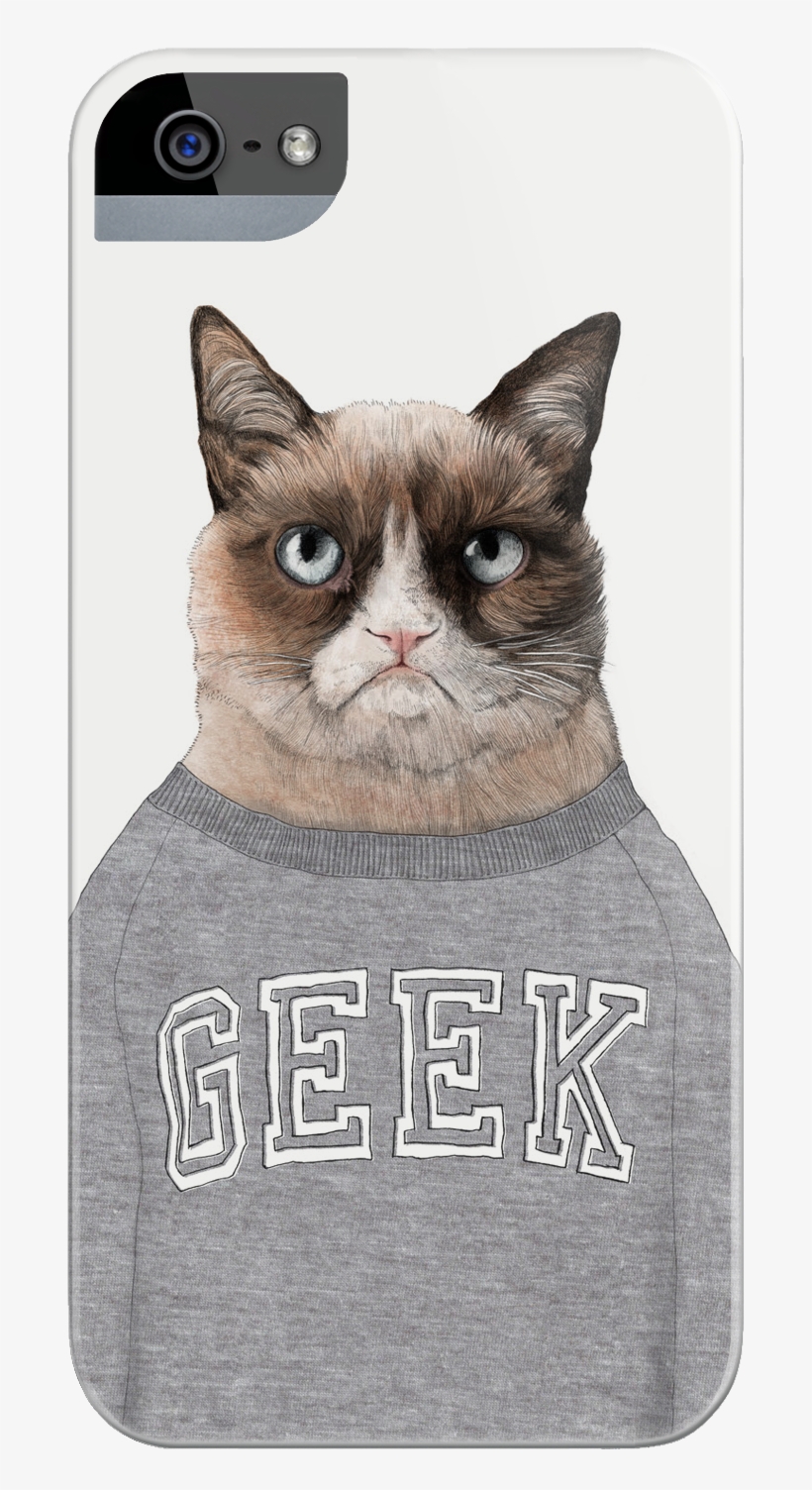 Grumpy Cat Phone Case - Ohh Deer Grumpy Cat Card, transparent png #3918286