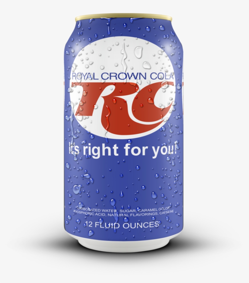 Can Of Rc Cola By Fearoftheblackwolf On Deviantart - 1980s Rc Cola Can, transparent png #3918995