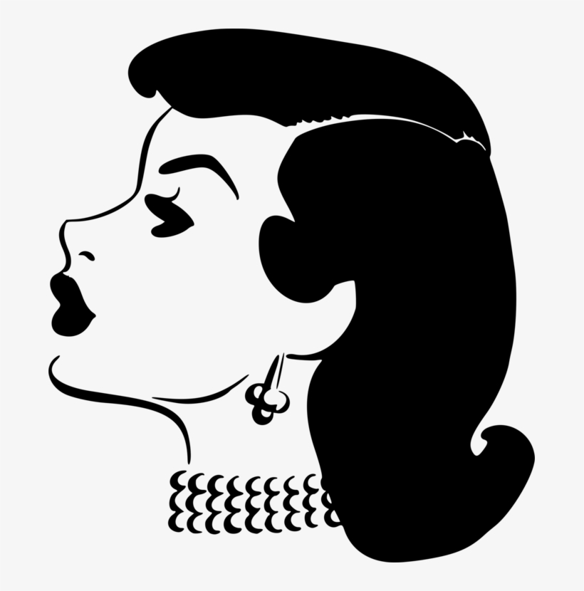 Silhouette Drawing Computer Icons Black And White Line - Clip Art, transparent png #3919439