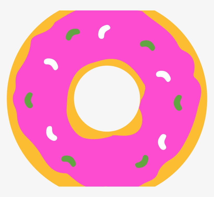 Understanding The Medicare Donut Hole - Clipart Cartoon Doughnut, transparent png #3919606