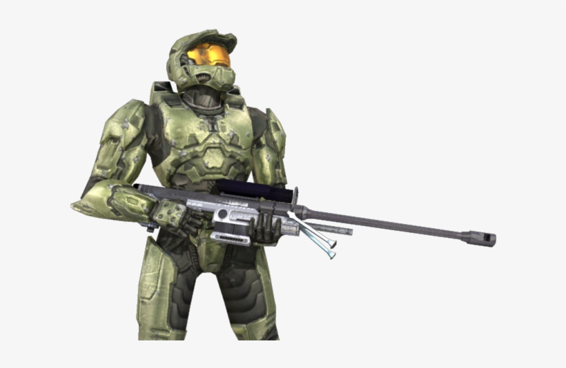 Halo Image Source - Halo Master Chief Sniper, transparent png #3919867