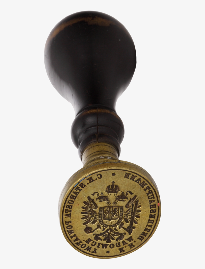 Wax Seal Of The Imperial And Royal District Starost - Antique, transparent png #3920011