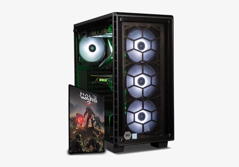 Free Halo Wars 2 With Select 7th Gen Intel Core Powered - Ultimate Gaming Pc With Gtx 1080 Ti In Sli And, transparent png #3920549