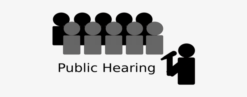 Public Hearing Notice - Public Hearing Png, transparent png #3920629