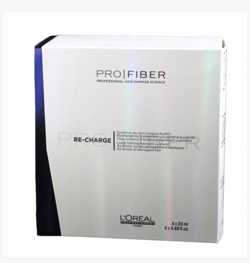L'oréal Pro Fiber Re-charge - Loreal Re Charge Home Treatment, transparent png #3920732
