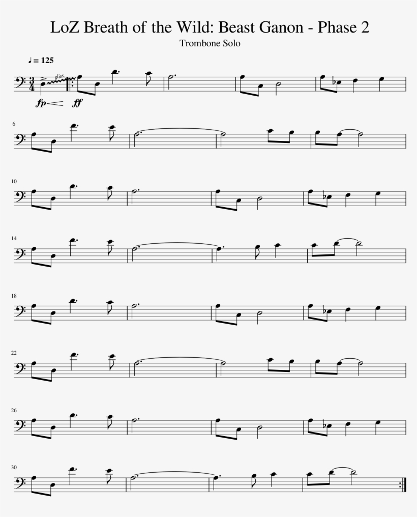 Lg-69592454 Sheet Music 3 Of 5 Pages - Ave Maria Notes, transparent png #3920883