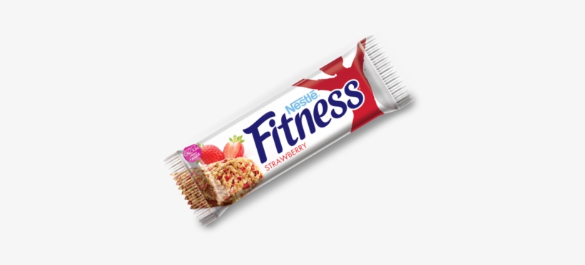 A Bar Of Fitness Strawberry - Nestle Fitness Pack 375g Whole Wheat & Fruits ,fresh, transparent png #3921048