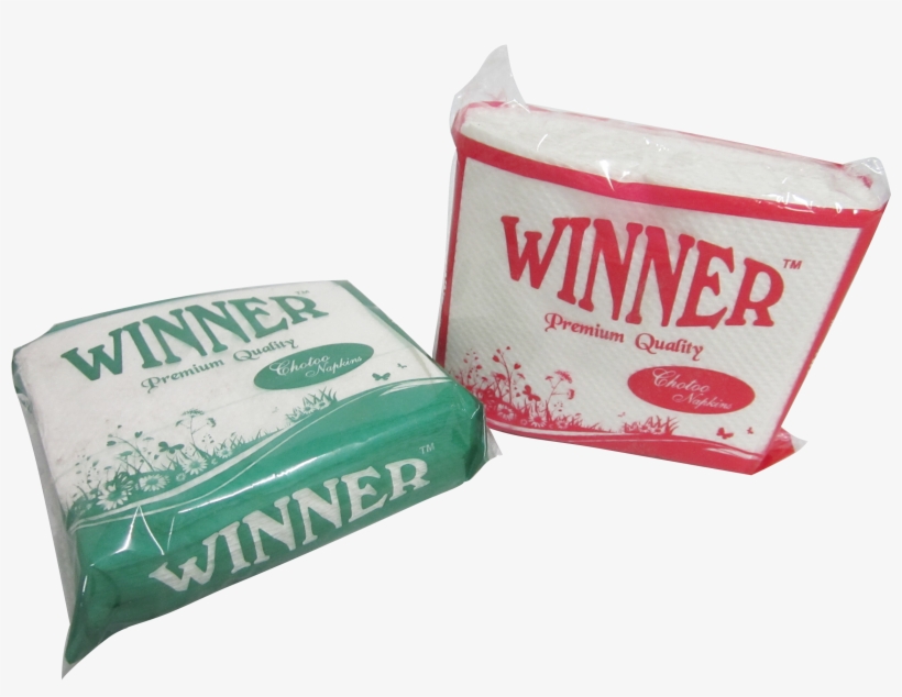 Winner Chotoo Napkins - Napkin, transparent png #3921129