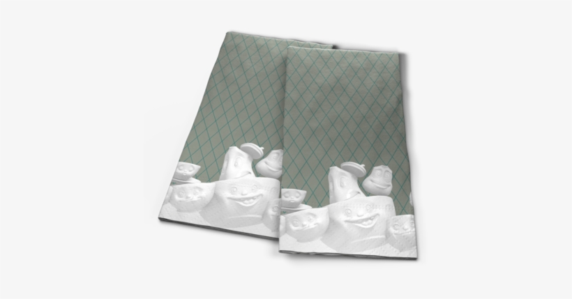T042202 Buffetserviette Frankfurter Girlande 02 - Paper Towel, transparent png #3921150