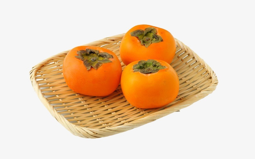 Three Persimmon Png Image Background - Persimmon, transparent png #3921410