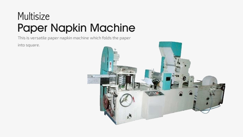 Automatic Paper Napkin Machine Manufacturers - Paper, transparent png #3921616