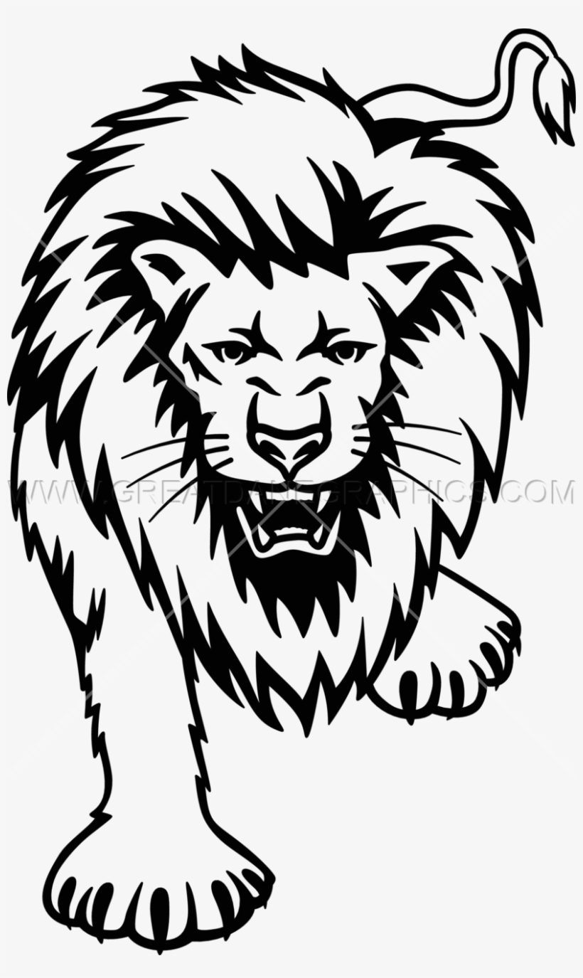 Full Lion - Illustration, transparent png #3921847