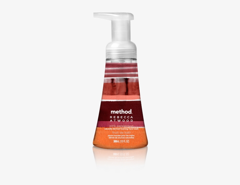 Foaming Hand Wash - Method Pink Persimmon Hand Wash 10 Oz, transparent png #3921977