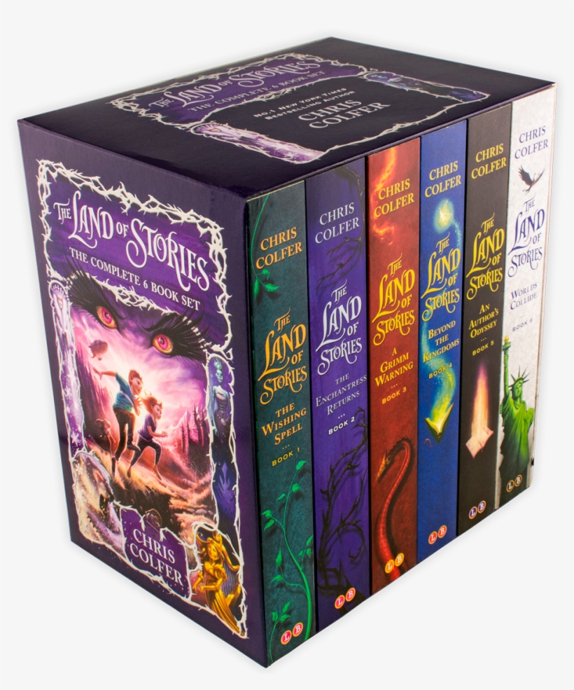 The Land Of Stories The Complete Book Set Png Sleeping - Land Of Stories Gift Set, transparent png #3922638