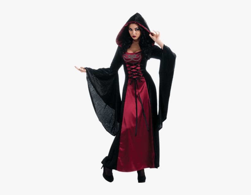 Medieval - Gothic Enchantress Women's Halloween Costume, transparent png #3922740