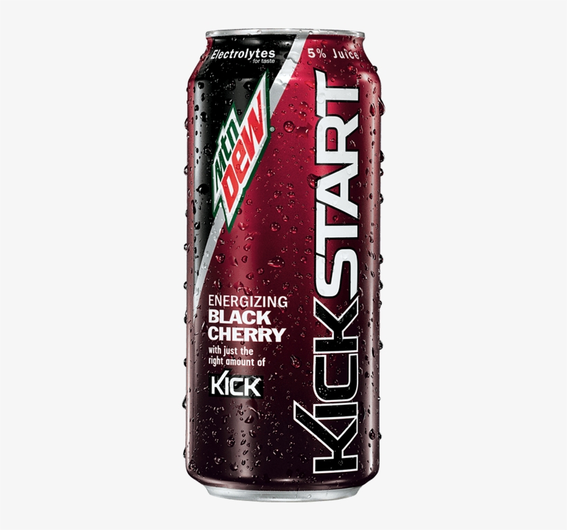 Mtn Dew® Kickstart™ Black Cherry - Mountain Dew Kickstart Flavors, transparent png #3922908