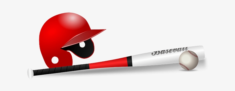 Banner Library Stock Baseball Game Clipart - Bate De Beisbol Rojo, transparent png #3923769