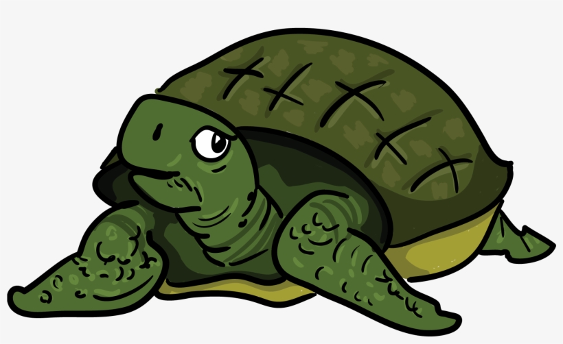 Turtoise Clipart Racing Turtle - Tortoise And Hare Png, transparent png #3923794