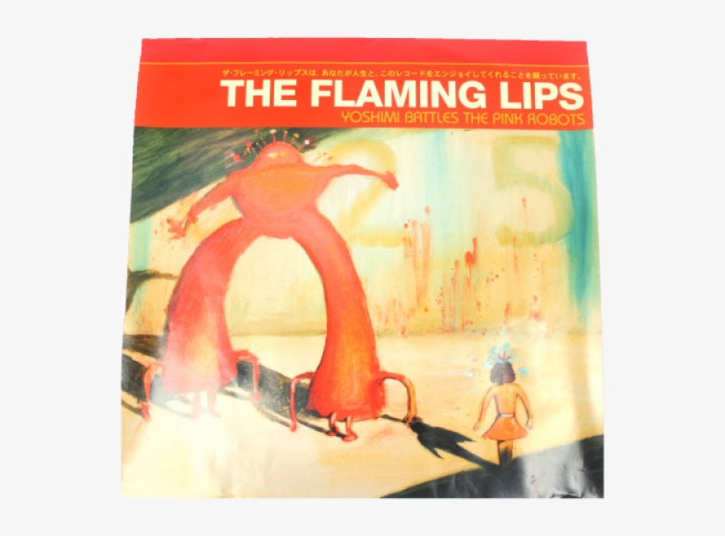 The Flaming Lipss Yoshimi Battles The Pink Robot Poster - Flaming Lips - Yoshimi Battles The Pink Robots (cd), transparent png #3923819