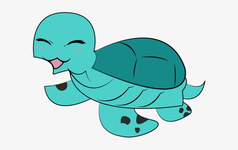 Clipart Turtle Kawaii - Kawaii Sea Turtle, transparent png #3923823