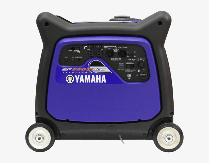 Yamaha Ef6300isde Inverter - Yamaha Ef6300isde 6300 Watt Generator, transparent png #3923940
