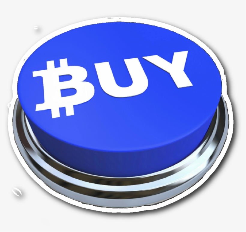 Bitcoin Buy Button Sticker - Buy Button, transparent png #3924110