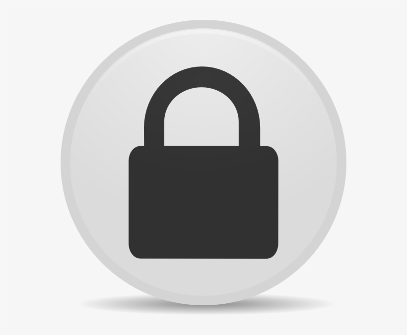 This Free Clipart Png Design Of System Lock Screen - Icon Lock Screen Png, transparent png #3924166