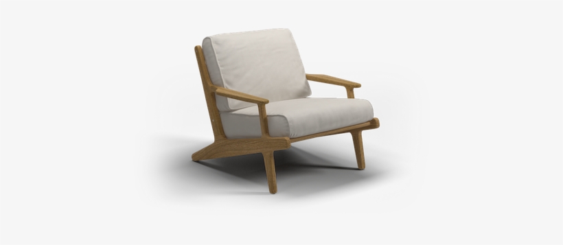 Outdoor Furniture By Danish Designer Henrik Pedersen - Gloster Bay Lounge Chair, transparent png #3924197