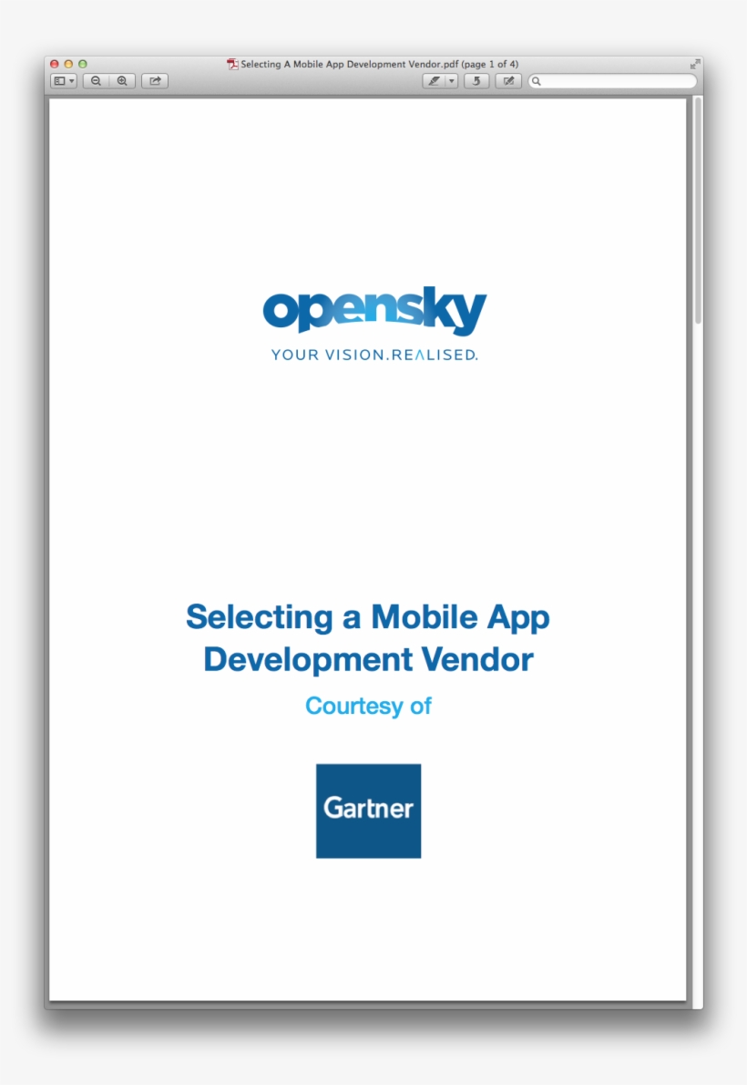 Selecting A Mobile App Development Vendor - Open Sky Data Systems, transparent png #3924946