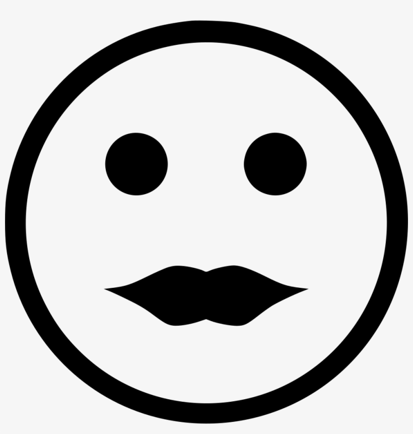 Sexy Smile Lady Lips Kiss Smiley Comments - Happy Emojis Black And White, transparent png #3924971