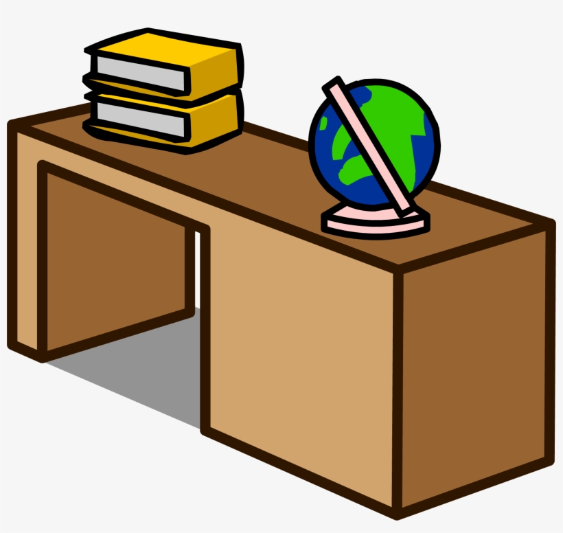 Student Desk Sprite 006 - Office Clipart Png, transparent png #3925084