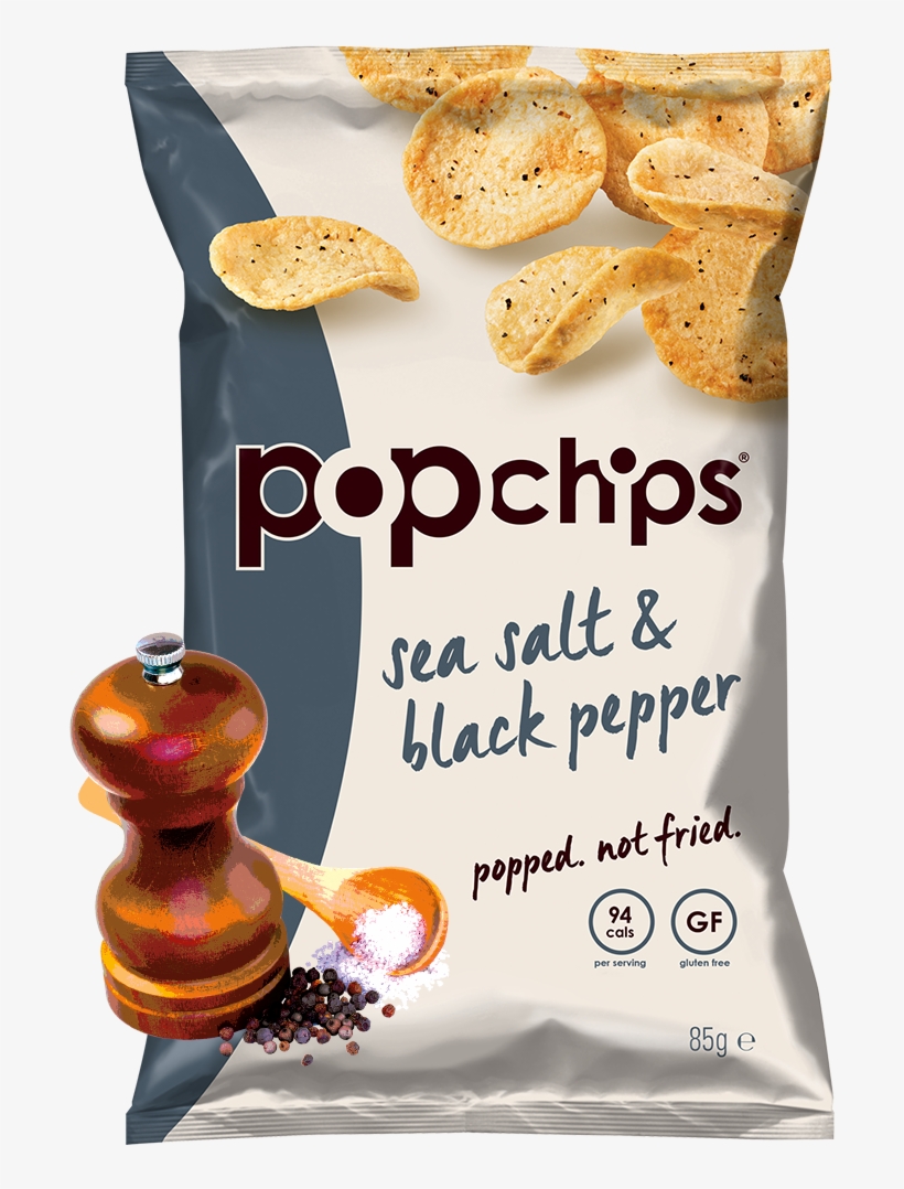 Salt And Pepper - Pop Chips Sour Cream, transparent png #3925117