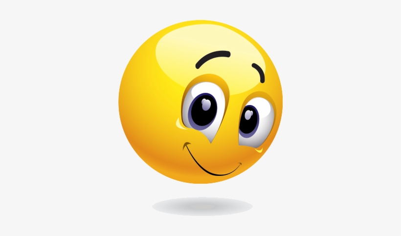 Smiling Face Png Free Download - Winky Face Emoji Sticker, transparent png #3925482